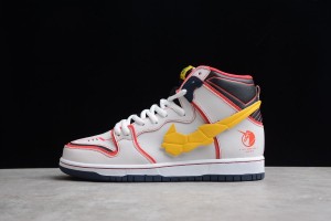 Gundam x Nike SB Dunk High RX-0 "Unicorn" DH7717-100