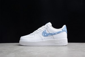 Nike Air Force 1 Low '07 Essential White Worn Blue Paisley DH4406-100