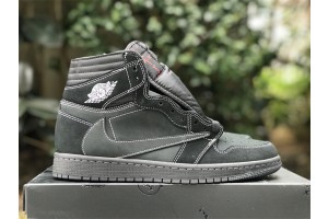 Jordan 1 Retro High OG SP Travis Scott Black Phantom DM7866 001