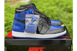 Air Jordan 1 High OG “Patent Royal” 555088 404