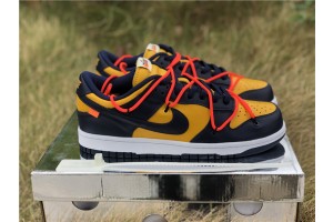 Nike Dunk Low Off-White University Gold Midnight Navy CT0856-700