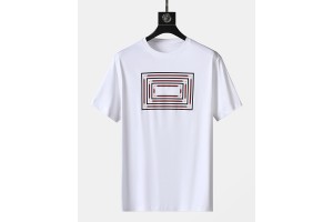 Hermes Printed T-shirt White HM002