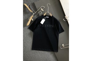 Valentino Short Sleelve Short T - Black