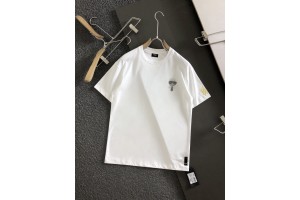 Fendi Short Sleeve T-shirt White/Black
