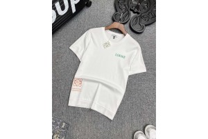   LOEWE Short Sleeve T-Shirt White/Black