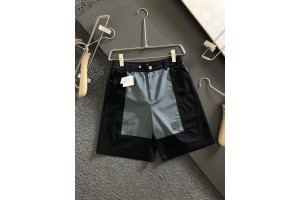 Loewe Shorts Silk - Black 
