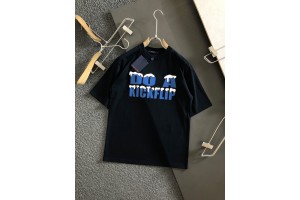 LV short sleeves short T - Black 
