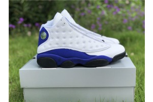 Jordan 13 Retro White Hyper Royal Black 414571-117