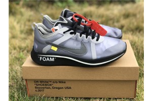 Nike Zoom Fly Off-White Grey Black AJ4588-002