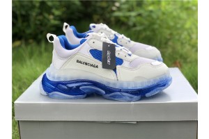 Balenciaga Triple S Sneaker White Blue 541624-W09ON-9169