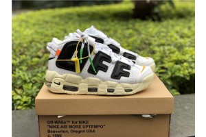 OFF-WHITE x Nike Air More Uptempo White Black