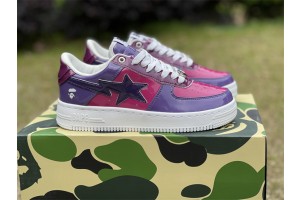 A Bathing Ape Bape Sta Low Color Camo Combo Purple