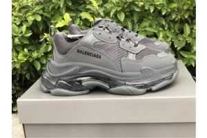 Balenciaga Triple S Clear Sole Dark Gray 541624-W2GA1-1801