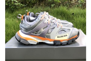 Balenciaga Track Trainers Silver/Orange/Purple 542436 -W2LA1-4009