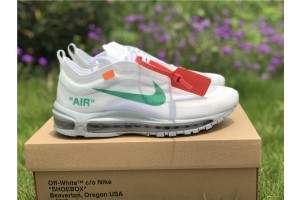 Nike Air Max 97 Off-White Green Swoosh AJ4585-101