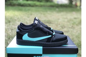 Travis Scott x Air Jordan 1 Low x Tiffany & CO (Custom) DM7866-311