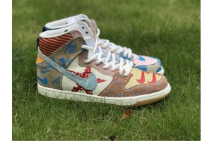 Nike SB Dunk High Thomas Campbell What the Dunk 918321-381