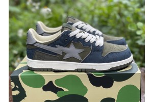 A Bathing Ape Bape SK8 Sta Navy