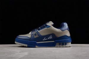 Louis Vuitton LV Trainer Marine Grey 1AA6UZ