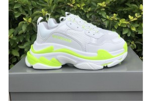 Balenciaga Triple S White Fluo Yellow 524039W2CA37390