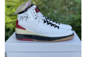Jordan 2 Retro Low SP Off-White White Red DJ4375-101