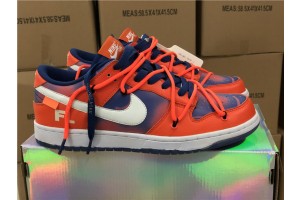 Nike Dunk Low Off-White Futura Orange