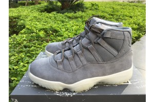 Jordan 11 Retro Pinnacle Grey Suede 914433-003