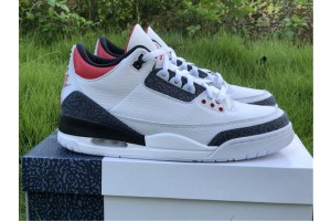 Jordan 3 Retro SE Fire Red Denim (2020) CZ6431-100