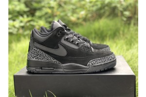 Jordan 3 Oregon Black Dark Grey AJ3-902027