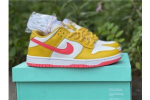 Nike Dunk Low “Samba” White/Yellow-Pink BQ6817 802