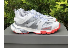 Balenciaga Track Sneaker White/Grey/Red 542023-W3DB2-7663