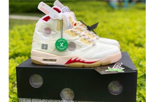 Jordan 5 Retro OFF-WHITE Cream CT8480-002