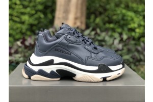 Balenciaga Triple S Dark Blue 536737 W2FAD 4197