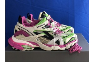 Blenciaga Track 2 Sneaker White Green Pink 570391-W2GN1-1012