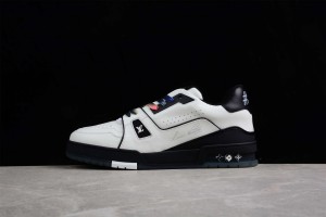 Louis Vuitton LV Trainer Black White 1A9ADA