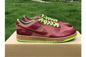 Nike Dunk Low 1 Piece Laser Varsity Red Chartreuse 311611-661