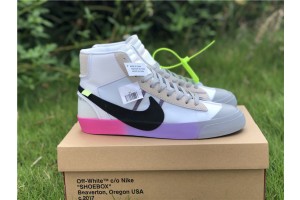 Nike Blazer Mid Off-White Wolf Grey Serena "Queen"AA3832-002
