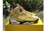 Jordan 6 Retro Travis Scott Yellow Cactus Jack CN1084-300